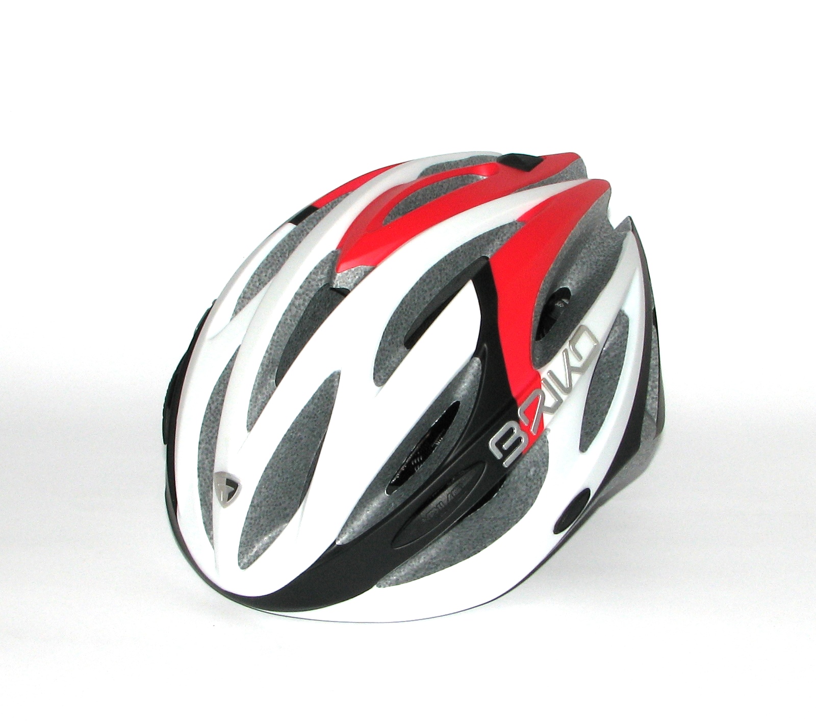 Велошлем Briko SHIRE Wh-Blk-Red M Велошлем Briko SHIRE Wh-Blk-Red M